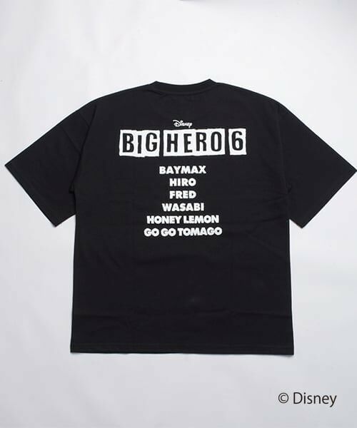 GLAZOS / グラソス Tシャツ | 【DISNEY】BAYMAX_BIG HERO ６半袖Tシャツ | 詳細6