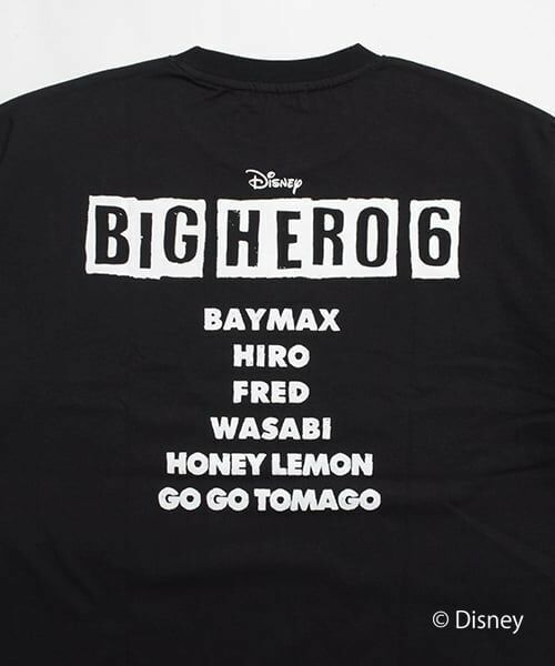 GLAZOS / グラソス Tシャツ | 【DISNEY】BAYMAX_BIG HERO ６半袖Tシャツ | 詳細8