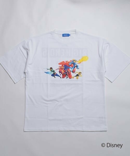 GLAZOS / グラソス Tシャツ | 【DISNEY】BAYMAX_BIG HERO ６半袖Tシャツ | 詳細9