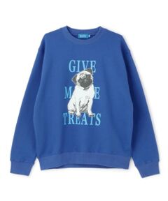 GLAZOS / グラソス スウェット | アニマル フロントプリント 裏毛トレーナー