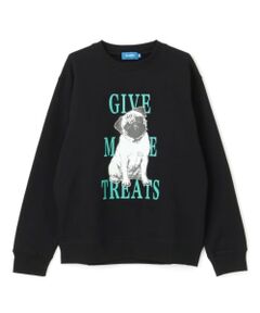 GLAZOS / グラソス スウェット | アニマル フロントプリント 裏毛トレーナー