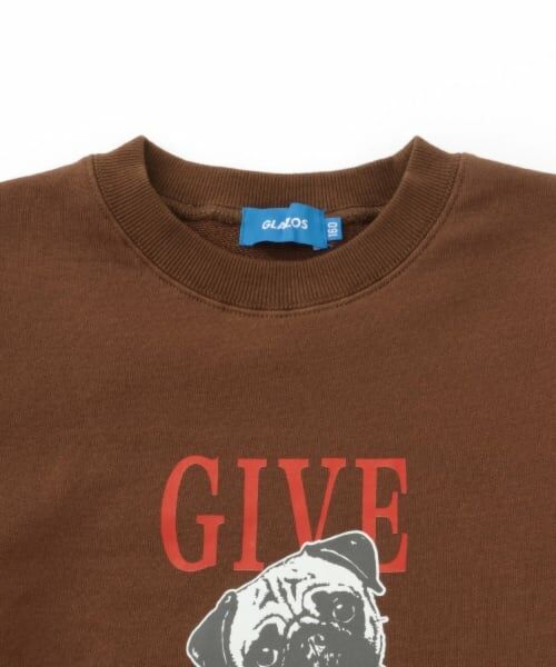 GLAZOS / グラソス スウェット | アニマル フロントプリント 裏毛トレーナー | 詳細2