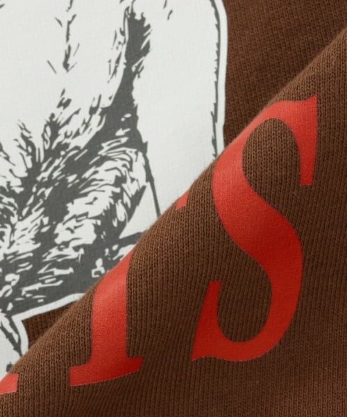 GLAZOS / グラソス スウェット | アニマル フロントプリント 裏毛トレーナー | 詳細6