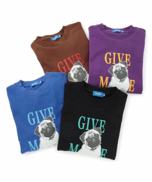 GLAZOS / グラソス スウェット | アニマル フロントプリント 裏毛トレーナー | 詳細7