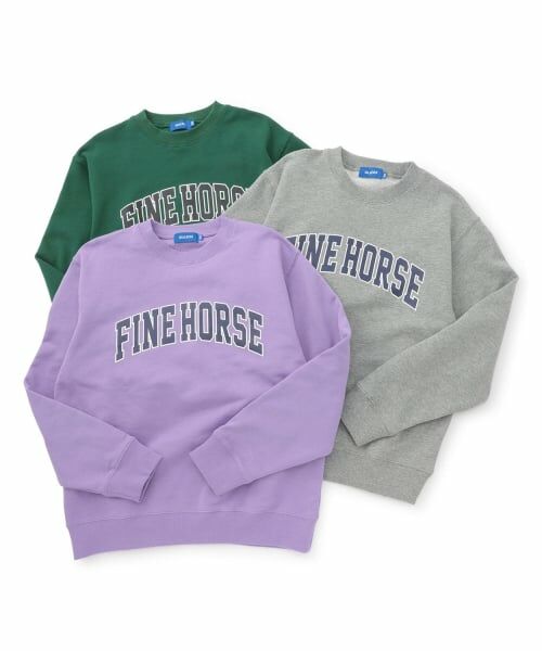 GLAZOS / グラソス スウェット | カレッジロゴ フロントプリント 裏毛トレーナー | 詳細8