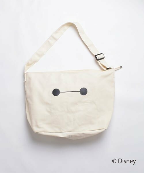 GLAZOS / グラソス ショルダーバッグ | 【DISNEY】BAYMAX_ショルダーバッグ（アイボリー）
