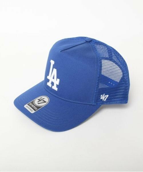 GLAZOS / グラソス キャップ | 【‘47】ロゴ刺繍メッシュキャップ（ブルー）