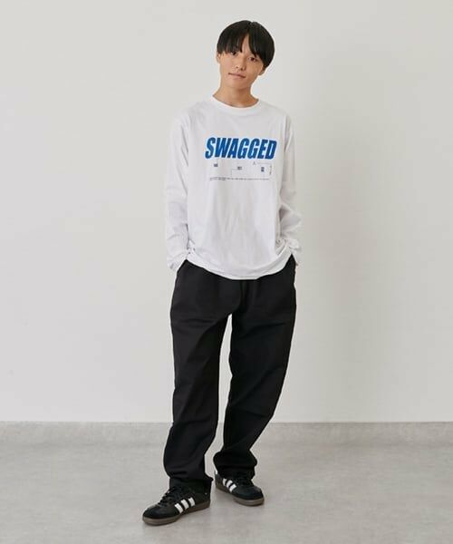 GLAZOS / グラソス その他パンツ | 綿ポリストレッチツイル・ベイカーパンツ | 詳細19