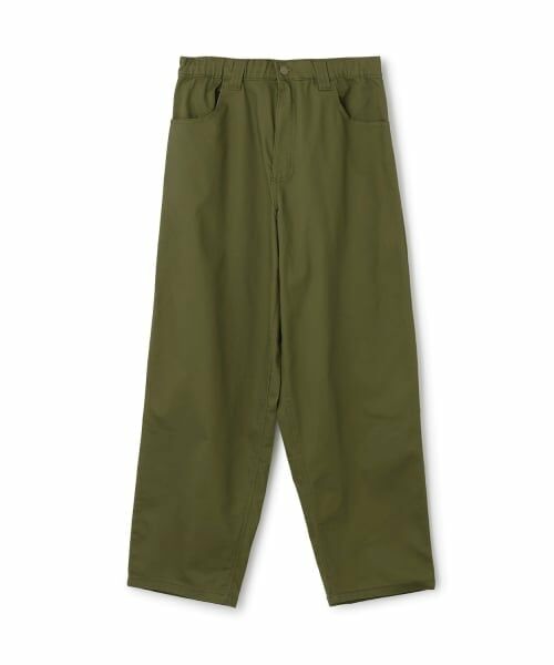 GLAZOS / グラソス その他パンツ | 綿ポリストレッチツイル・バギーパンツ | 詳細10