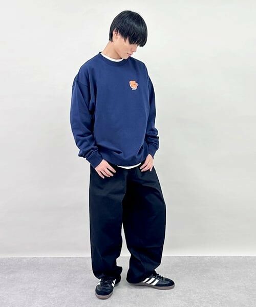 GLAZOS / グラソス その他パンツ | 綿ポリストレッチツイル・バギーパンツ | 詳細18