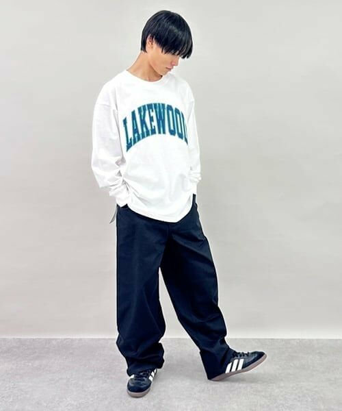 GLAZOS / グラソス その他パンツ | 綿ポリストレッチツイル・バギーパンツ | 詳細19