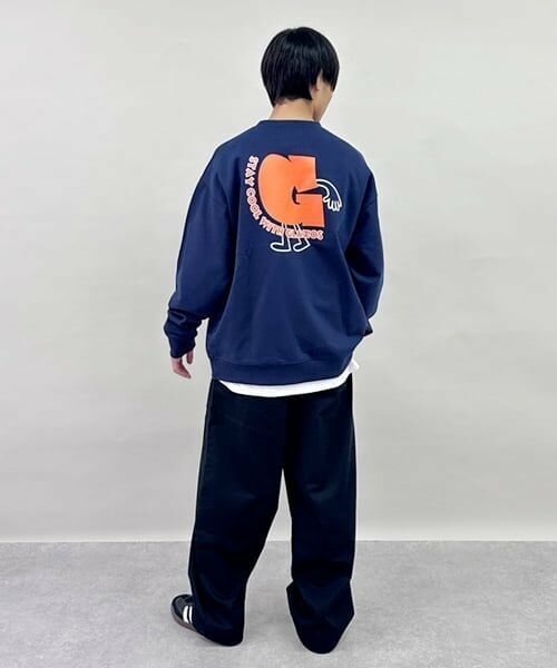 GLAZOS / グラソス その他パンツ | 綿ポリストレッチツイル・バギーパンツ | 詳細20