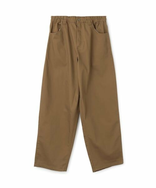 GLAZOS / グラソス その他パンツ | 綿ポリストレッチツイル・バギーパンツ | 詳細9