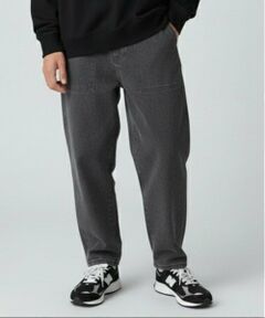 GLAZOS / グラソス その他パンツ | 裏起毛ストレッチデニム・ベイカーパンツ