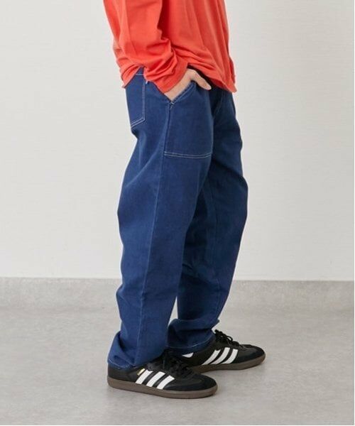 GLAZOS / グラソス その他パンツ | 裏起毛ストレッチデニム・ベイカーパンツ | 詳細20