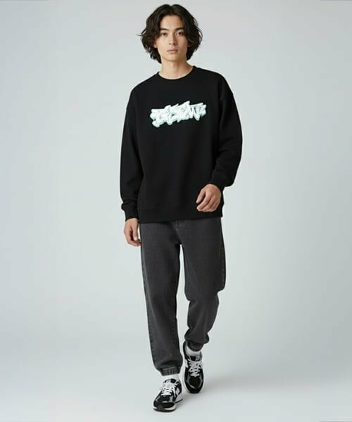 GLAZOS / グラソス その他パンツ | 裏起毛ストレッチデニム・ジョガーパンツ | 詳細15