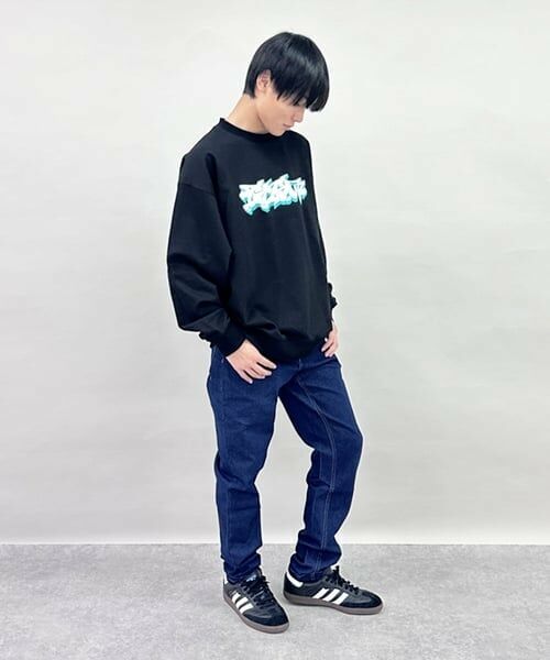 GLAZOS / グラソス ショート・ハーフ・半端丈パンツ | 裏起毛ストレッチデニム・スリムパンツ | 詳細13