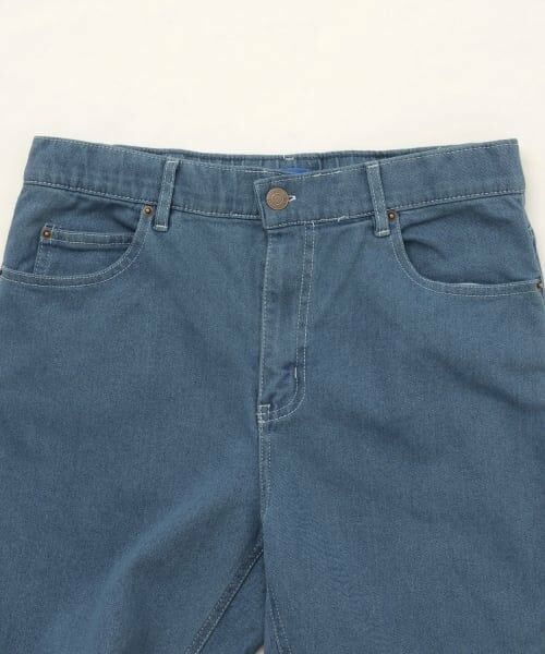 GLAZOS / グラソス ショート・ハーフ・半端丈パンツ | 裏起毛ストレッチデニム・スリムパンツ | 詳細2