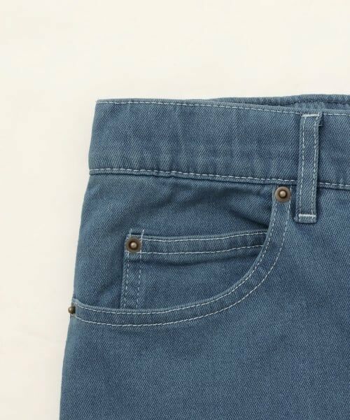 GLAZOS / グラソス ショート・ハーフ・半端丈パンツ | 裏起毛ストレッチデニム・スリムパンツ | 詳細4