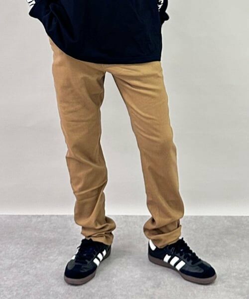 GLAZOS / グラソス その他パンツ | 【あったか】裏起毛スーパーストレッチスリムパンツ（ベージュ）