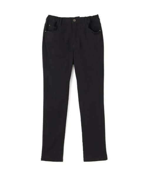 GLAZOS / グラソス その他パンツ | 【あったか】裏起毛スーパーストレッチスリムパンツ（黒）