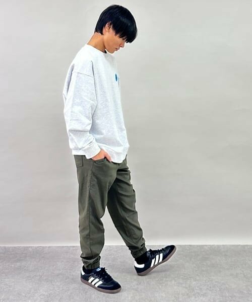 GLAZOS / グラソス その他パンツ | 【あったか】裏起毛スーパーストレッチジョガーパンツ | 詳細13