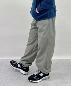 ナイロン起毛裏地つきジョガーパンツ