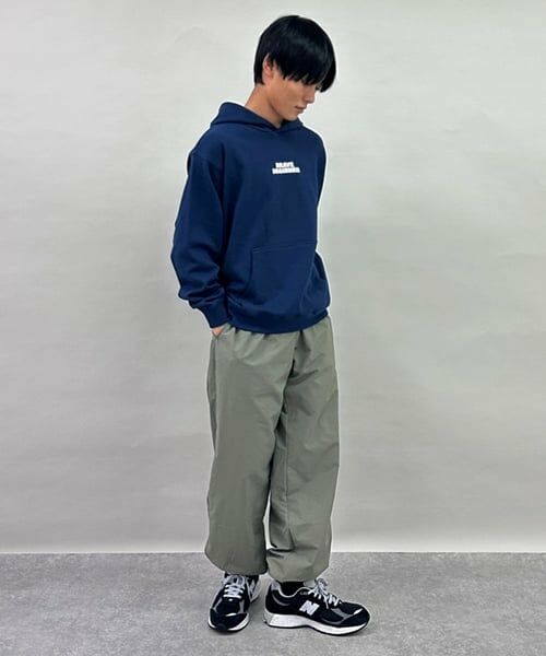 GLAZOS / グラソス その他パンツ | ナイロン起毛裏地つきジョガーパンツ | 詳細15