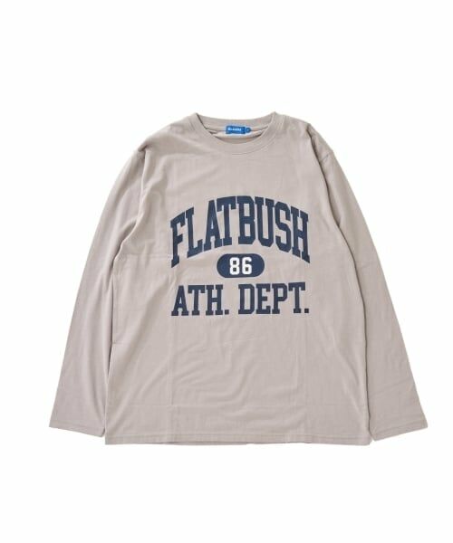 GLAZOS / グラソス Tシャツ | 【プチプラ】フロントカレッジロゴ長袖Tシャツ | 詳細5