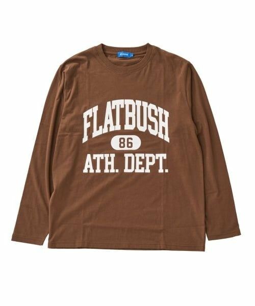 GLAZOS / グラソス Tシャツ | 【プチプラ】フロントカレッジロゴ長袖Tシャツ | 詳細6