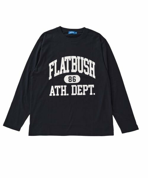 GLAZOS / グラソス Tシャツ | 【プチプラ】フロントカレッジロゴ長袖Tシャツ | 詳細9