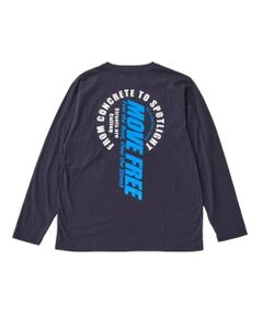 GLAZOS / グラソス Tシャツ | 【プチプラ】バックサークルロゴ長袖Tシャツ