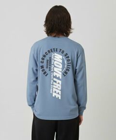 GLAZOS / グラソス Tシャツ | 【プチプラ】バックサークルロゴ長袖Tシャツ