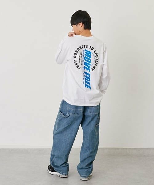 GLAZOS / グラソス Tシャツ | 【プチプラ】バックサークルロゴ長袖Tシャツ | 詳細11