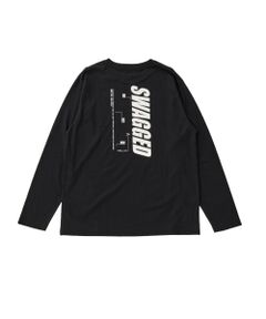 GLAZOS / グラソス Tシャツ | 【プチプラ】バックバーチカルロゴプリント長袖Tシャツ