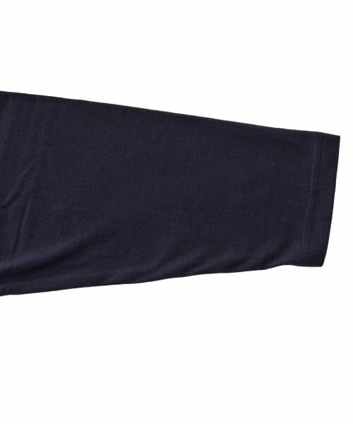 GLAZOS / グラソス Tシャツ | 【プチプラ】バックバーチカルロゴプリント長袖Tシャツ | 詳細1