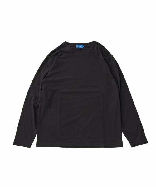 GLAZOS / グラソス Tシャツ | 【プチプラ】バック２トーンロゴプリント長袖Tシャツ | 詳細1