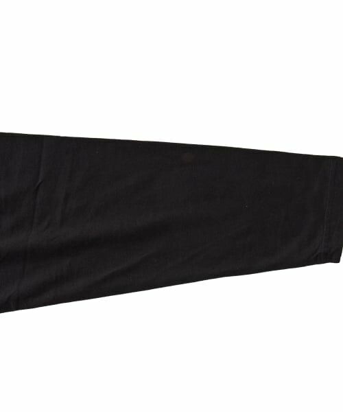 GLAZOS / グラソス Tシャツ | 【プチプラ】バック２トーンロゴプリント長袖Tシャツ | 詳細2