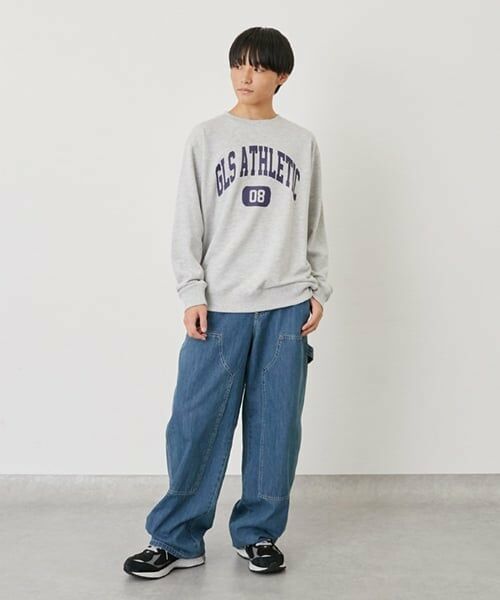 GLAZOS / グラソス スウェット | 【プチプラ】【乾きやすい】アソートフロントプリントトレーナー | 詳細10