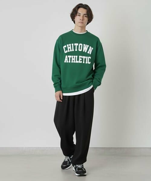 GLAZOS / グラソス スウェット | 【プチプラ】【乾きやすい】アソートフロントプリントトレーナー | 詳細12