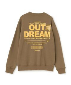 GLAZOS / グラソス スウェット | 【プチプラ】【乾きやすい】アソートバックプリントトレーナー