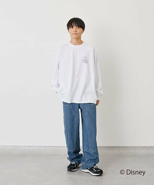 GLAZOS / グラソス Tシャツ | 【DISNEY】ナイトメアー・ビフォア・クリスマス/アソートプリント長袖Tシャツ | 詳細16