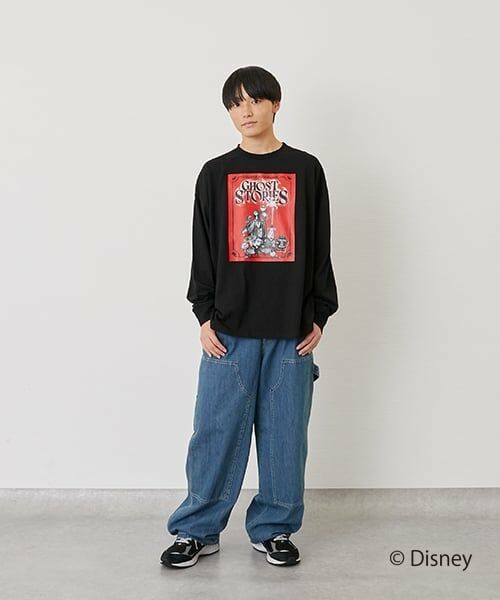 GLAZOS / グラソス Tシャツ | 【DISNEY】ナイトメアー・ビフォア・クリスマス/アソートプリント長袖Tシャツ | 詳細24