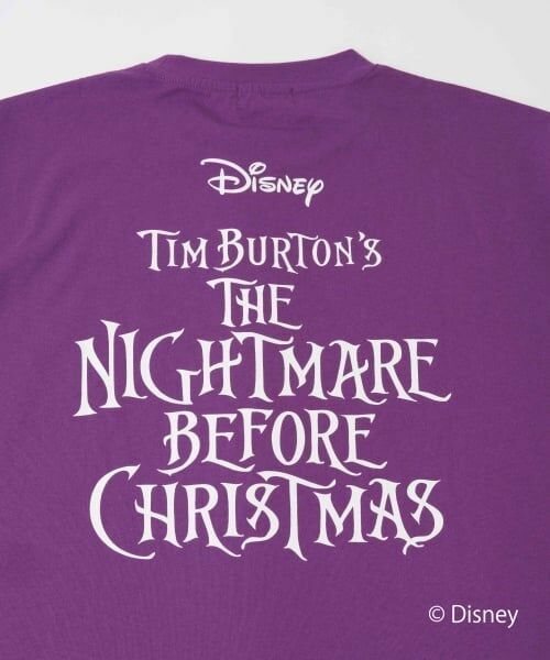 GLAZOS / グラソス Tシャツ | 【DISNEY】ナイトメアー・ビフォア・クリスマス/アソートプリント長袖Tシャツ | 詳細5
