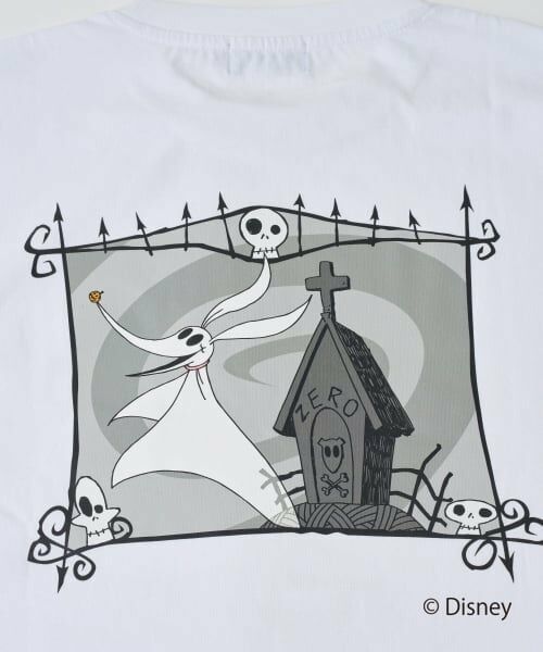 GLAZOS / グラソス Tシャツ | 【DISNEY】ナイトメアー・ビフォア・クリスマス/アソートプリント長袖Tシャツ | 詳細7