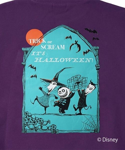 GLAZOS / グラソス スウェット | 【DISNEY】ナイトメアー・ビフォア・クリスマス/アソートプリントトレーナー | 詳細5