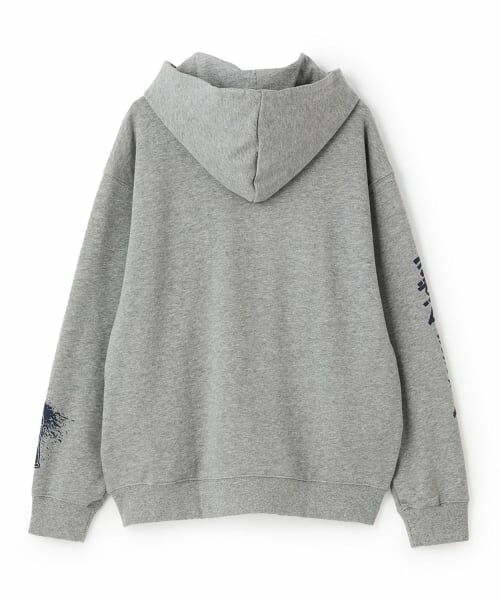 GLAZOS / グラソス パーカー | 【毛玉になりにくい】ランダムプリントビッグパーカー | 詳細1