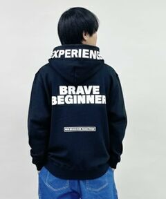 GLAZOS / グラソス パーカー | 【毛玉になりにくい】フードプリントパーカー