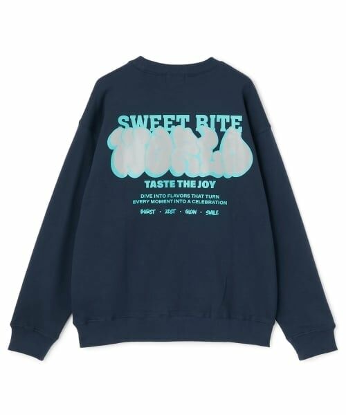 GLAZOS / グラソス スウェット | 【毛玉になりにくい】バックリフレクタープリントトレーナー | 詳細9