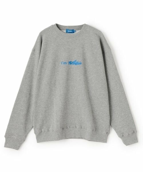 GLAZOS / グラソス スウェット | 【毛玉になりにくい】I 'm ロゴフロントプリントトレーナー | 詳細11